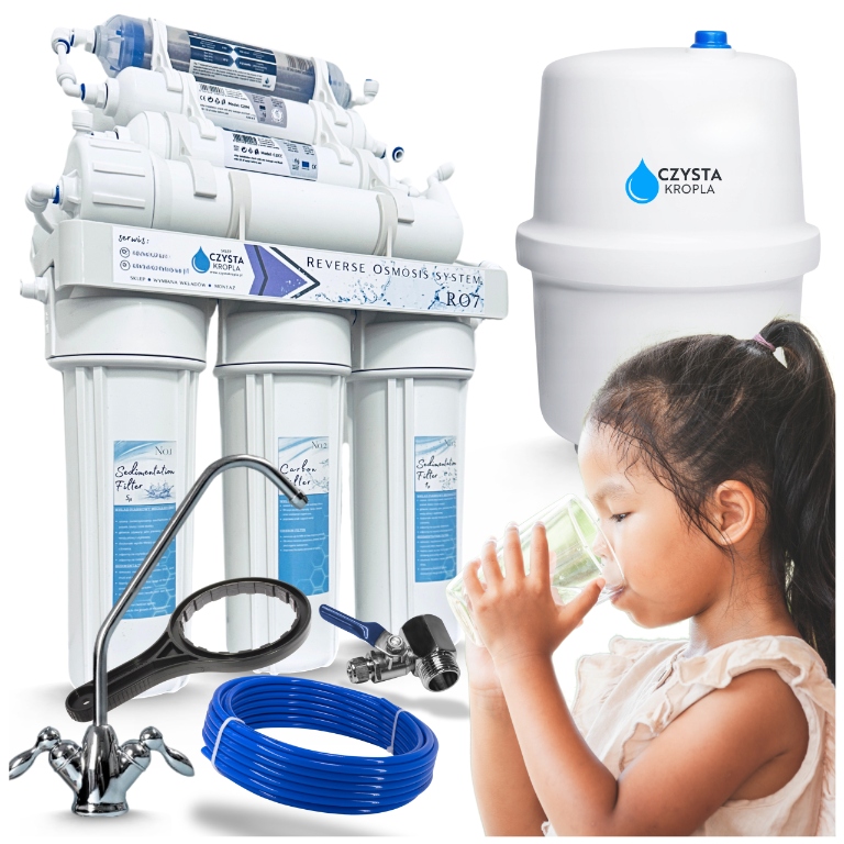 Sada Na Filtrování Vody Filtr Do Kuchyně Pod Dřez Reverzní Osmóza RO7