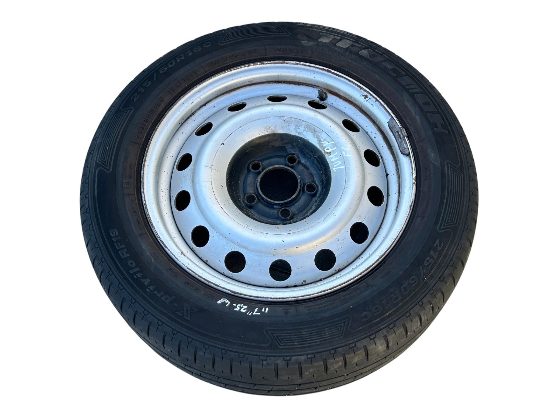 wheel spare spare spare tyre 16 JUMPY EXPERT SCUDO II 2007-2016