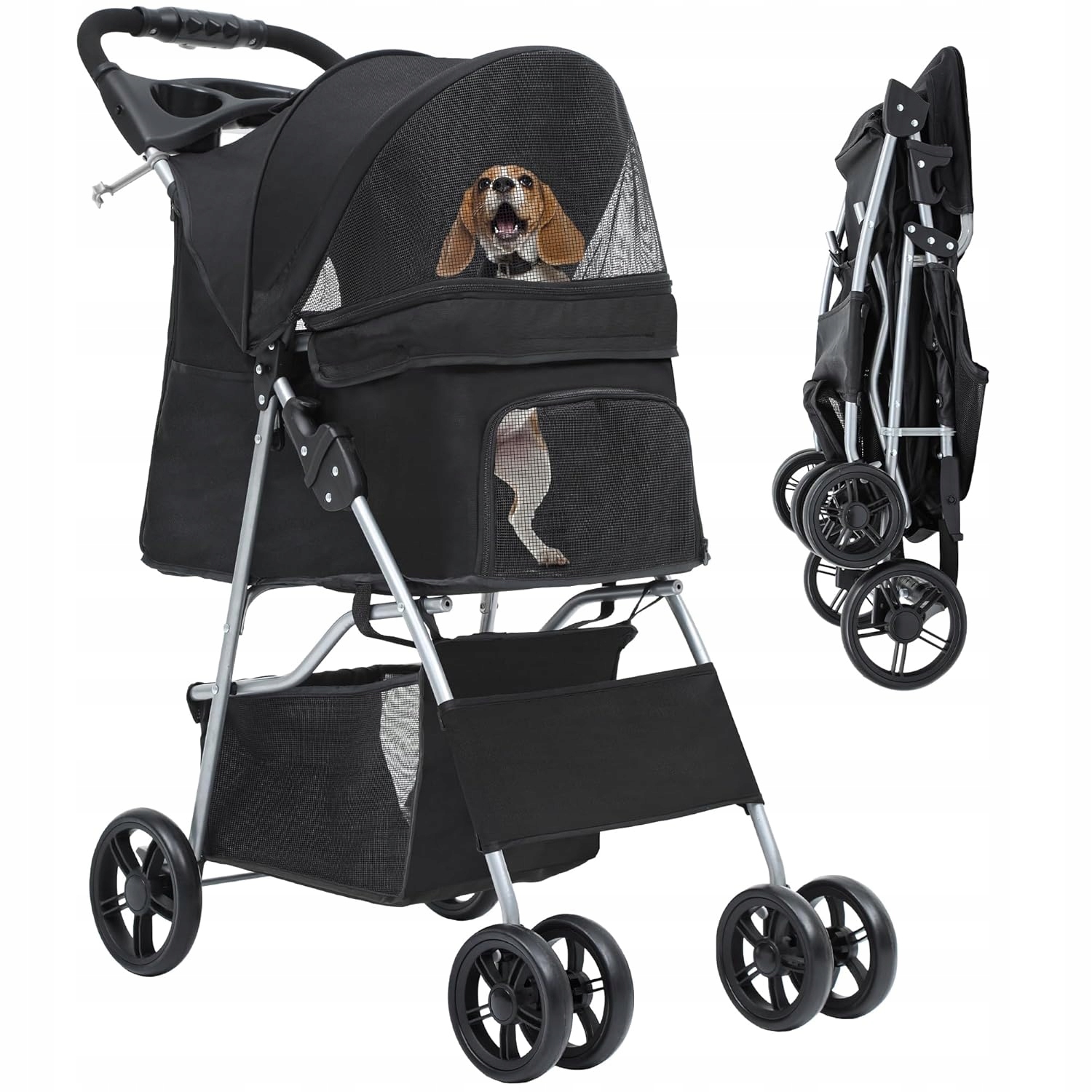 Levně Přepravní Vozík Pro Malé A Střední Psy A Kočky Yitahome W26