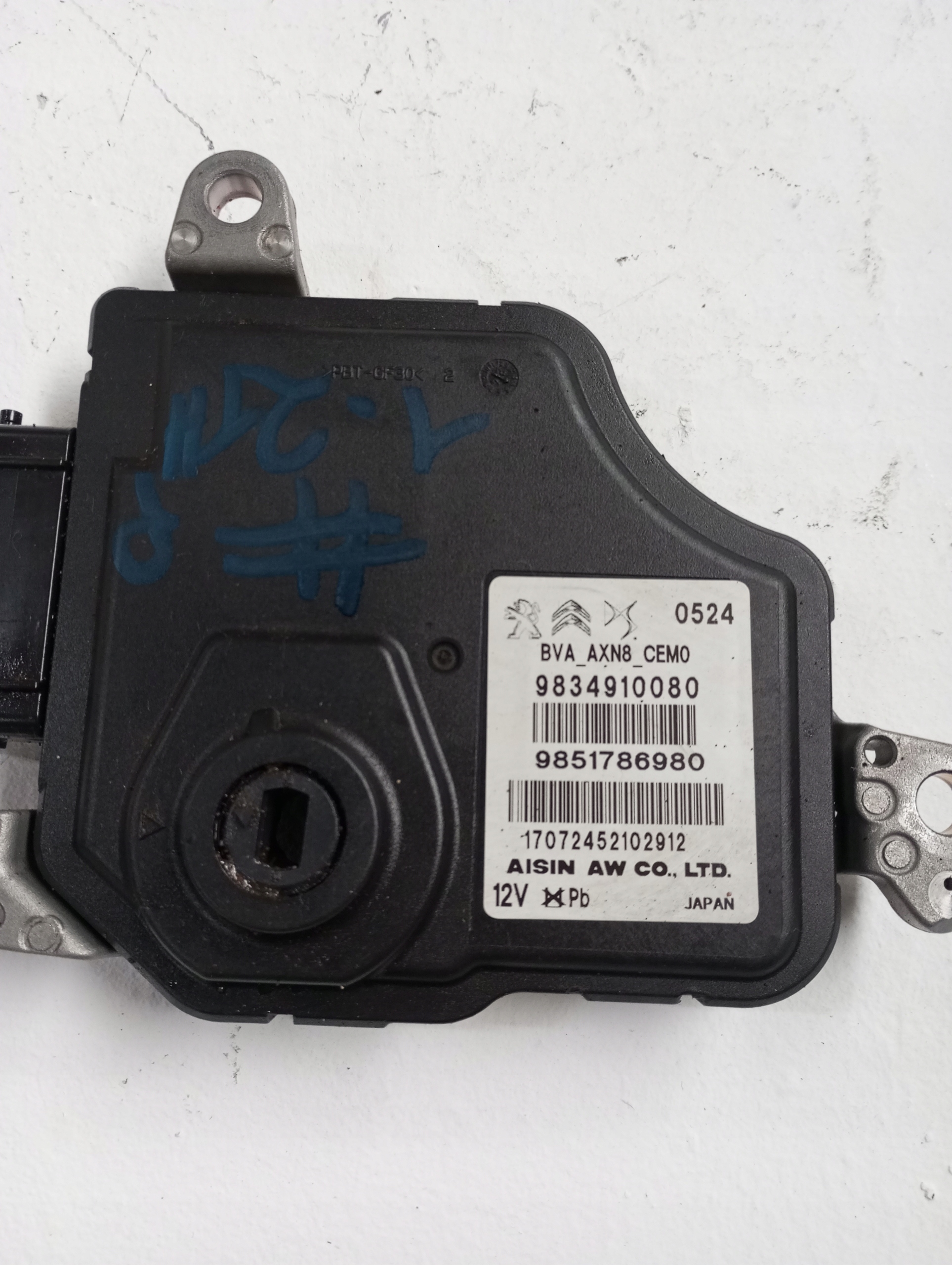 control unit gearboxes PEUGEOT 2008 II 9851786980