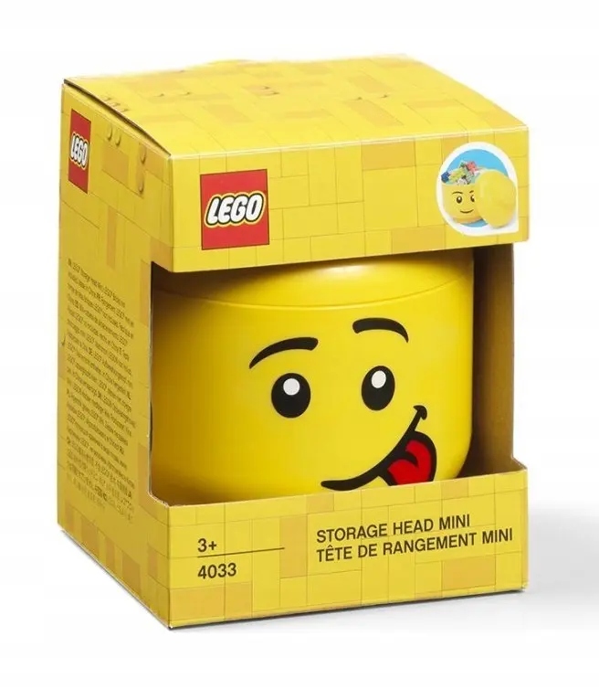 Kontejner Lego hlava hloupý jazyk Xs 4033