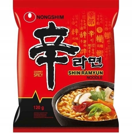 

Zupka Koreański Makaron Shin Ramyun 120G Nongshim
