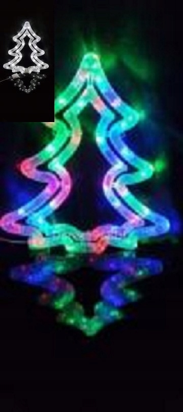 

Choinka Kolorowa Świąteczna Led Lampki Gwiazda