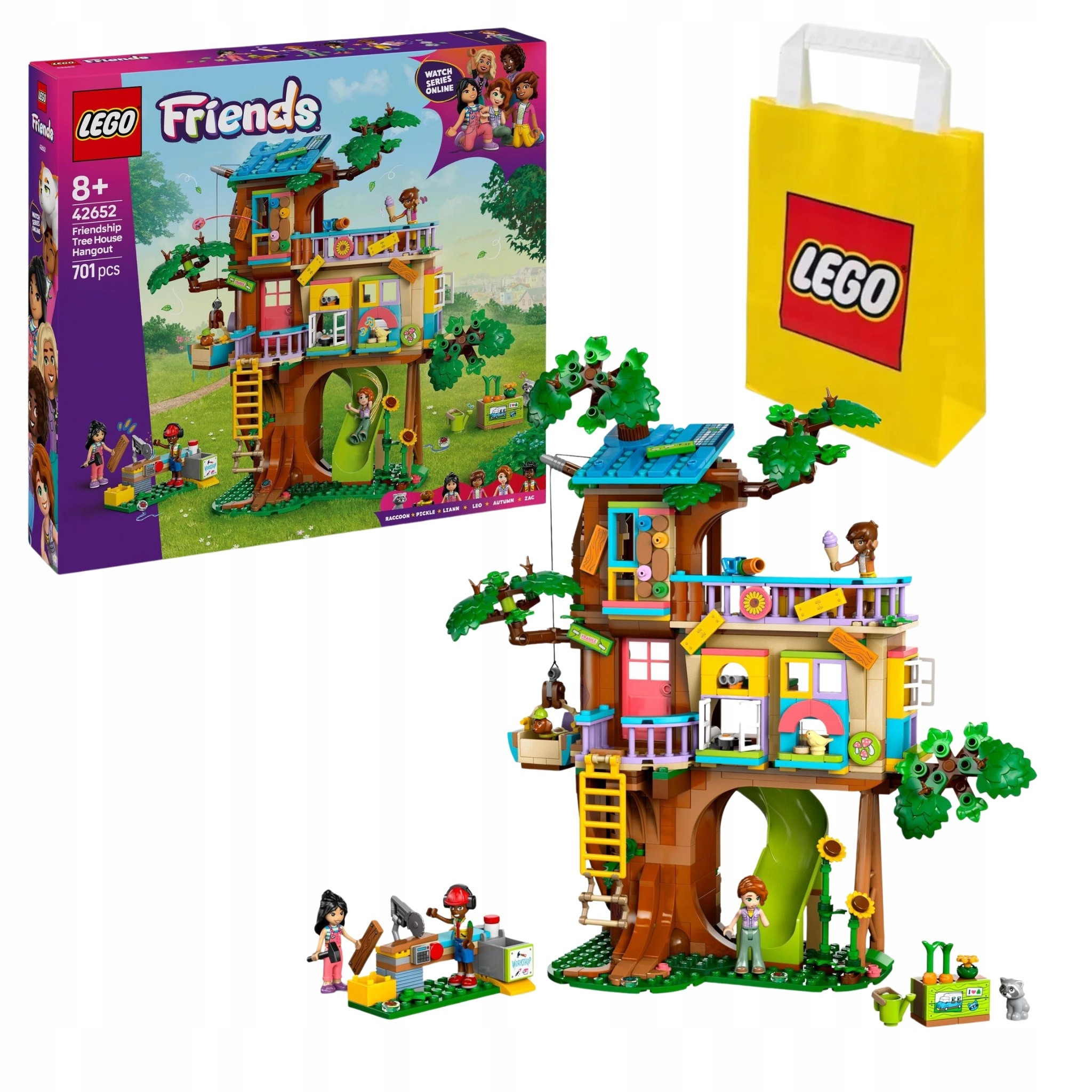 Lego Friends 42652 Domeček Na Stromě Věk 8+ Katalog Taška