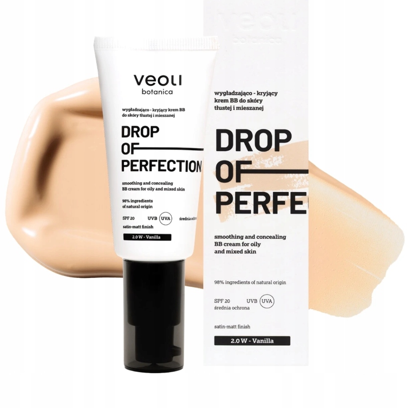 Veoli Drop of Perfection krem Bb 2.0 W Vanilia Krem Koloryzujący