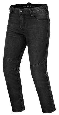 Shima Ridge Men Black Džínsy Pánske Motocyklové Nohavice Čierne