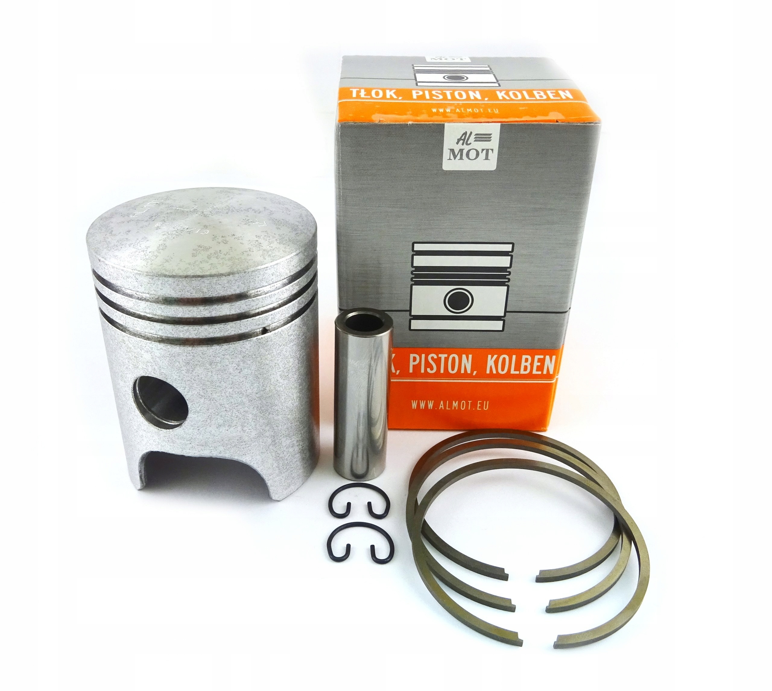 T11366/L - ПОРШЕНЬ JAWA 350 AK20 ЛЕВЫЙ 59.00 ММ КОМПЛЕКТ ALMOT