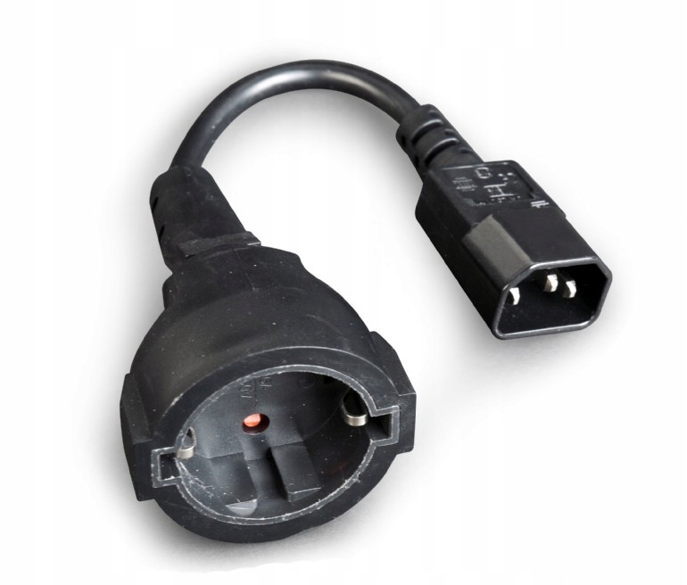 

Kabel zasilający Iec 320 C14 Schuko Gembird Ups