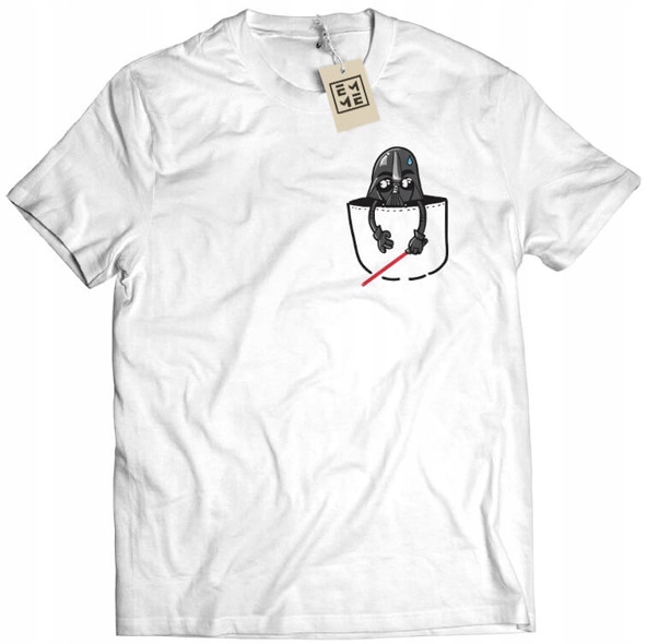 

Koszulka Pocket Darth Vader poket kieszonka S