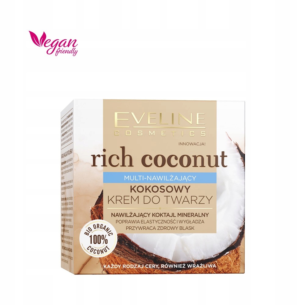 

Eveline Cosmetics Rich Coconut krem do twarzy