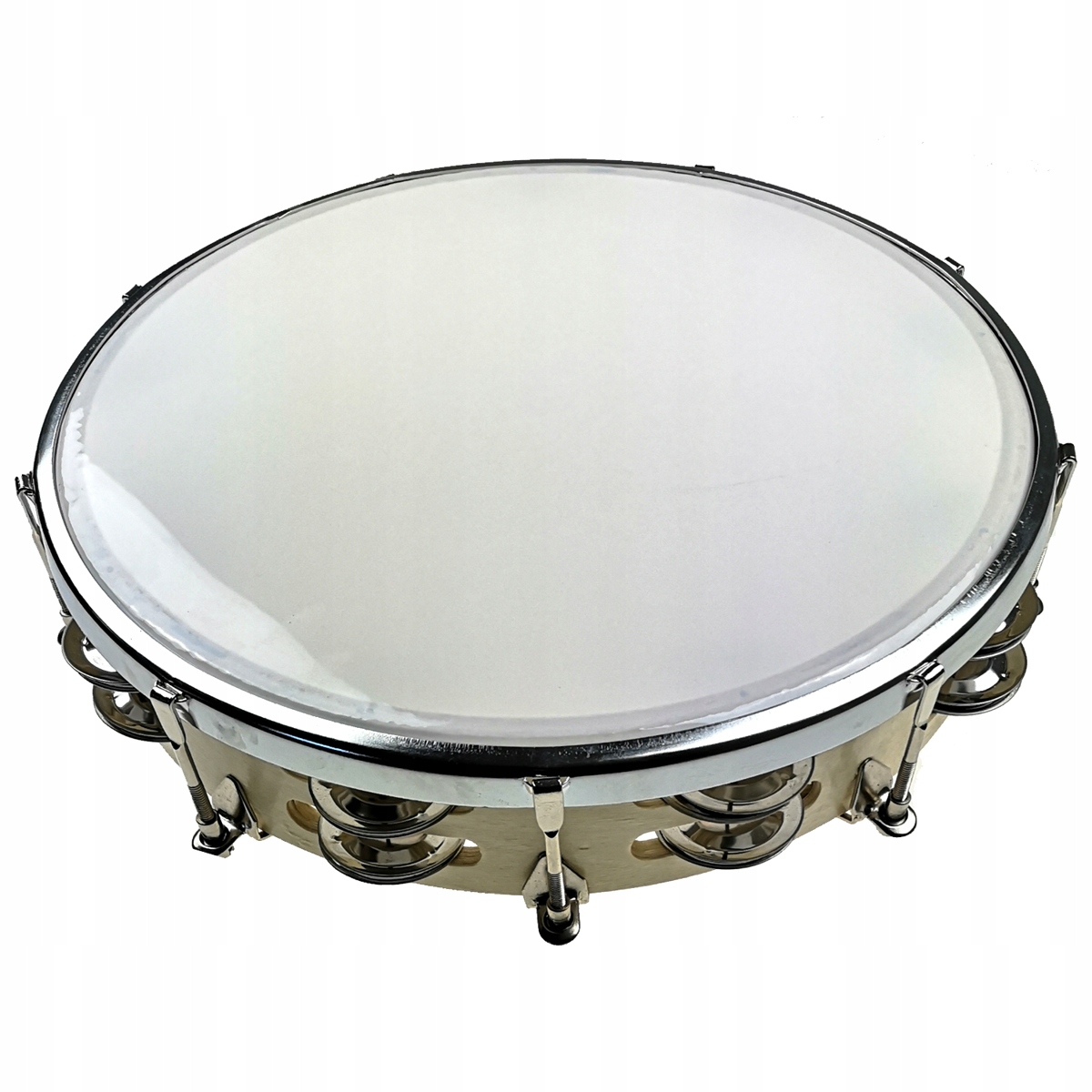 Tamburyn Drewniany z Membraną - 16 Dzwonków - Kera EAN (GTIN) 5904261408023