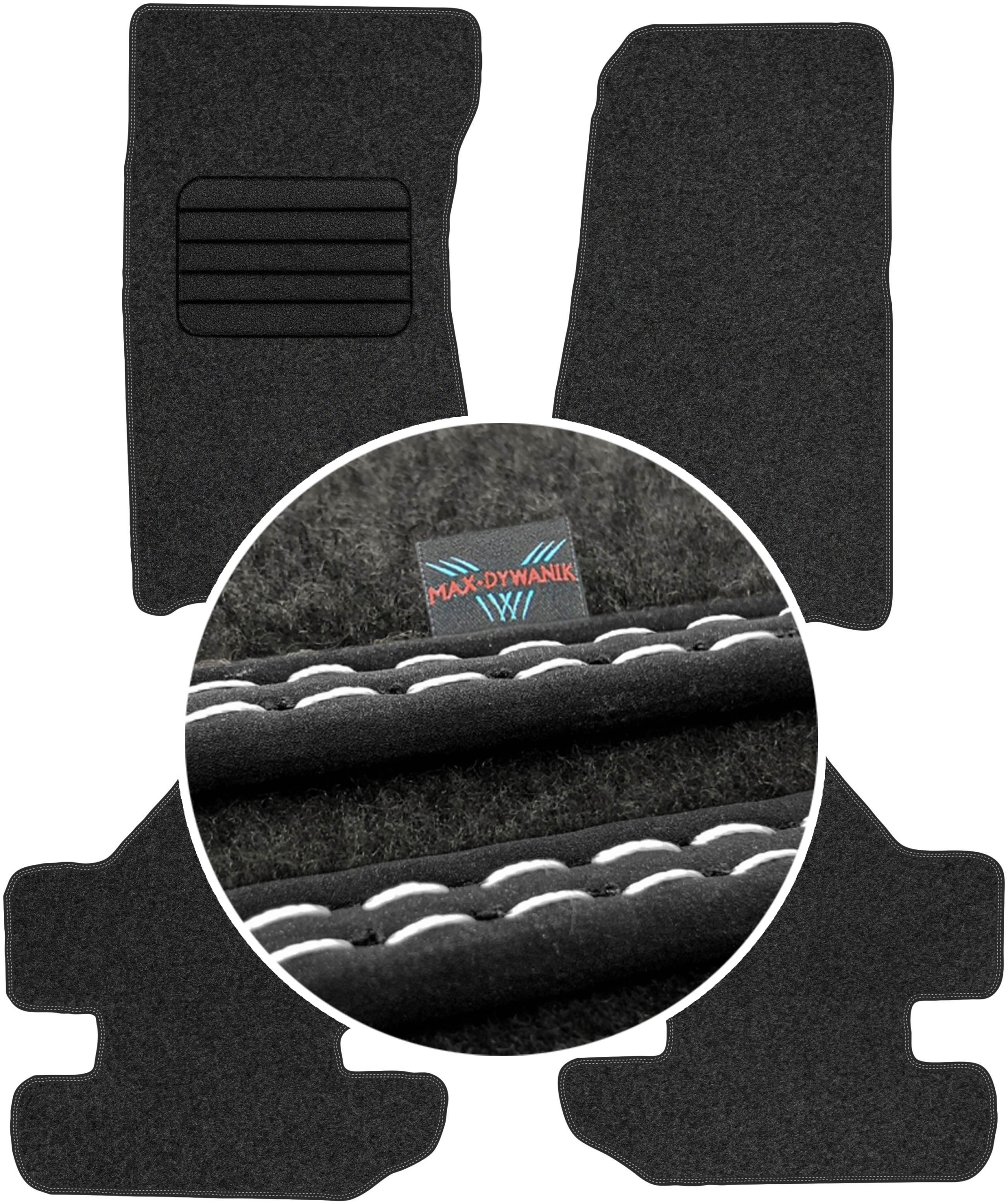 Autokoberce Jeep Wrangler II 2D 2007-2011
