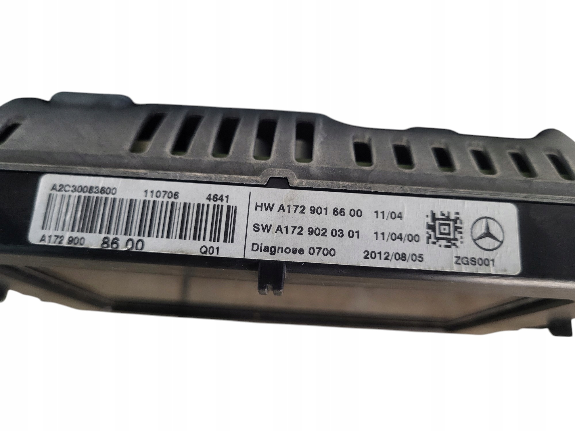 EKRAN der Navigation MERCEDES W204 A2C30083600