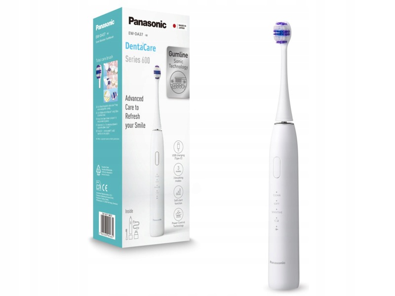 Szczoteczka soniczna Panasonic 600EW-DA37-W803 Biały