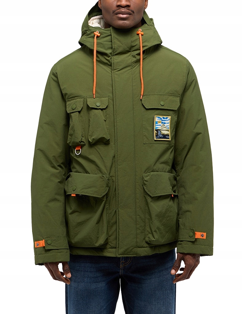 Mustang 1015606 6514 zelená bunda vel. L péřová Kochland