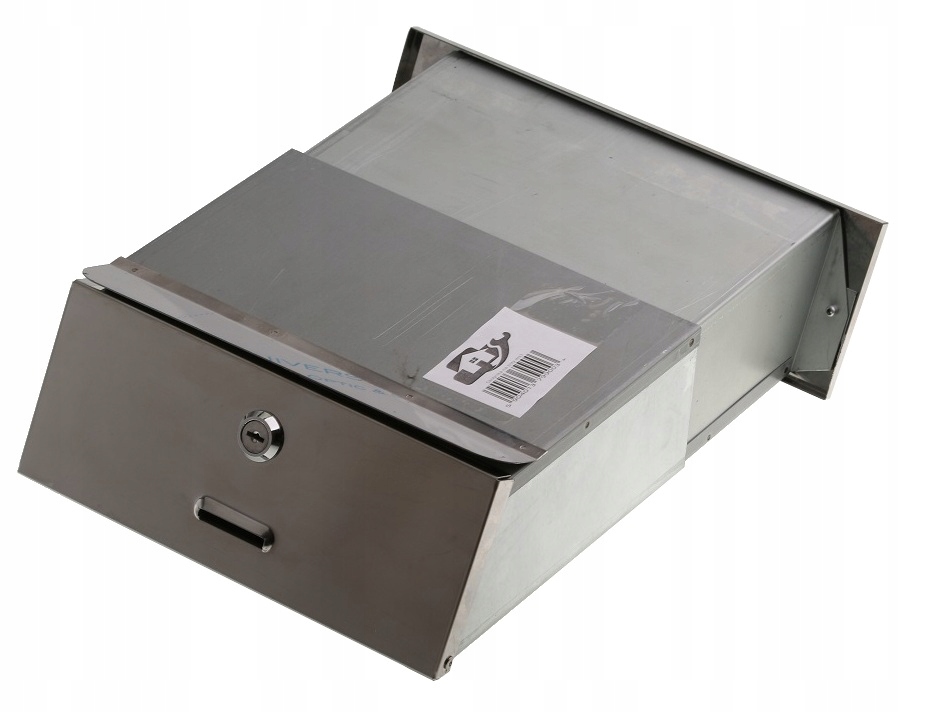 Dwustronna skrzynka na listy pocztowa przelotowa wrzutnik nierdzewny Marka HuW