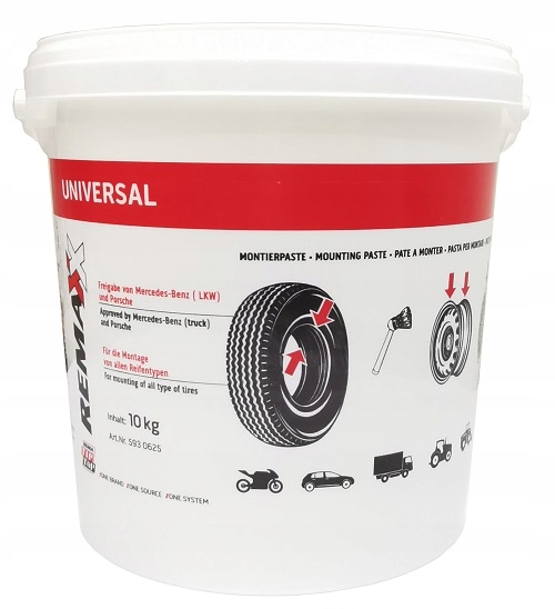 

Pasta Maść montażowa do opon Remaxx Tip Top 10kg