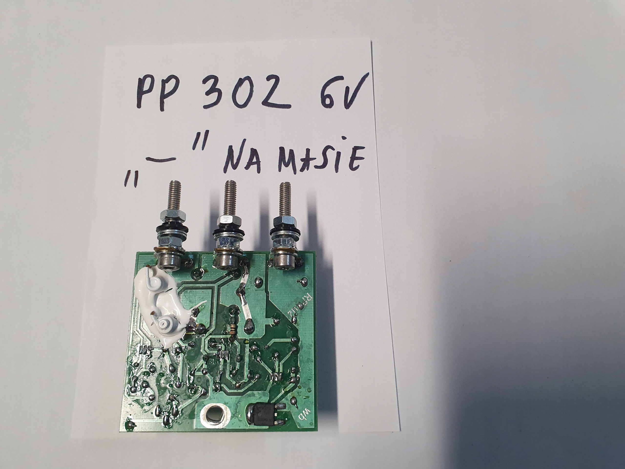 Elektronický regulátorová vložka 6V K-750 pro regulátor pp302