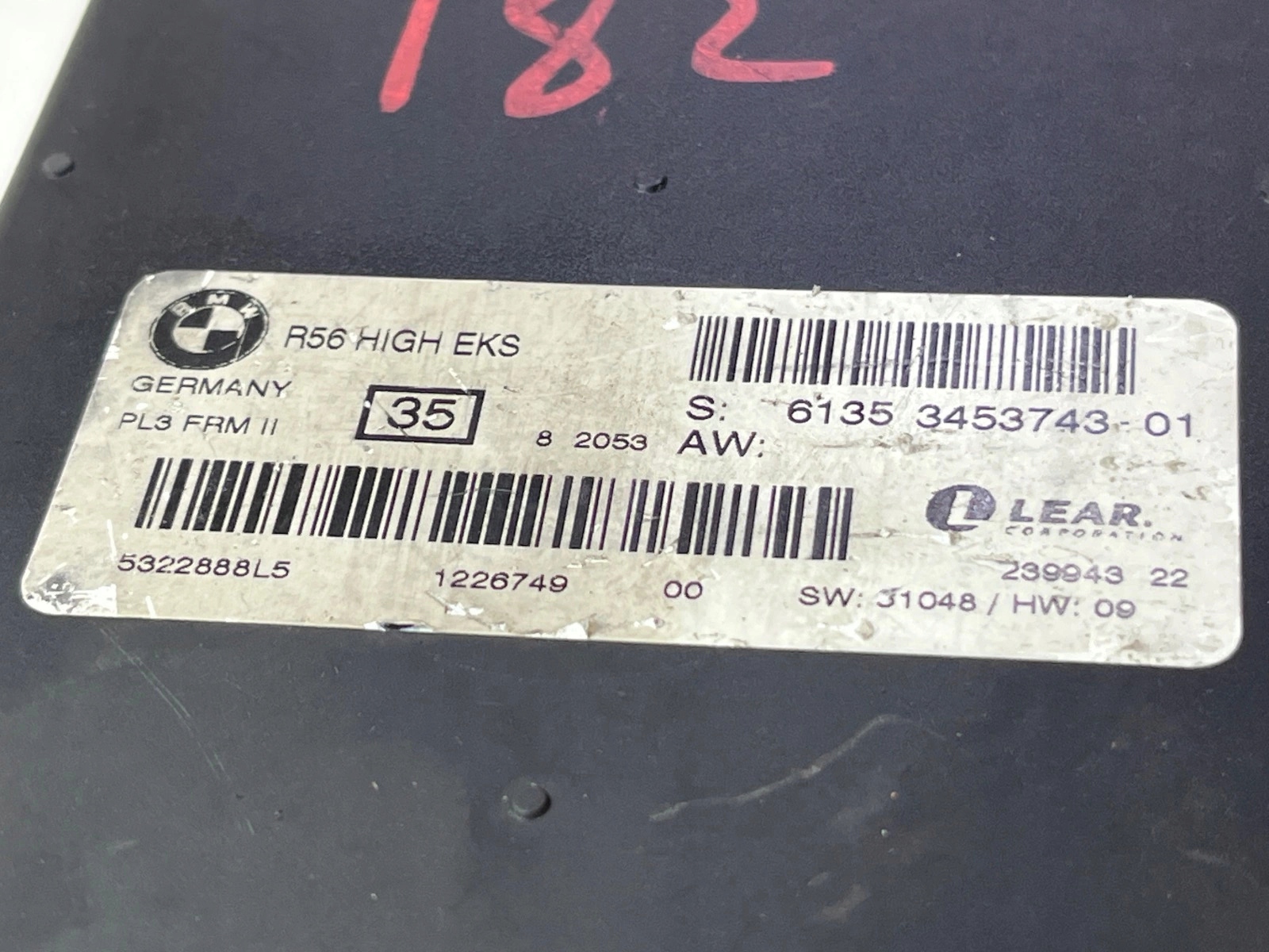 Sterownik świateł moduł FRM II Mini R55 R56 Typ samochodu Niezdefiniowany