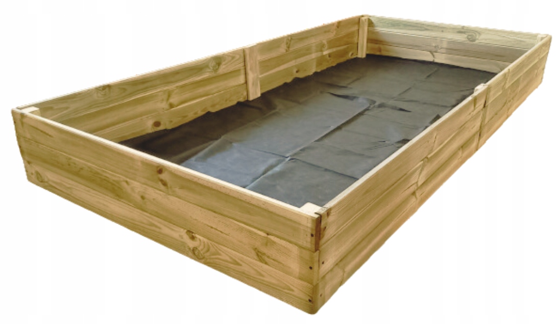 Warzywniak drewniany ,inspekt skrzynia, impregnowany ciśnieniowo 200x80x27