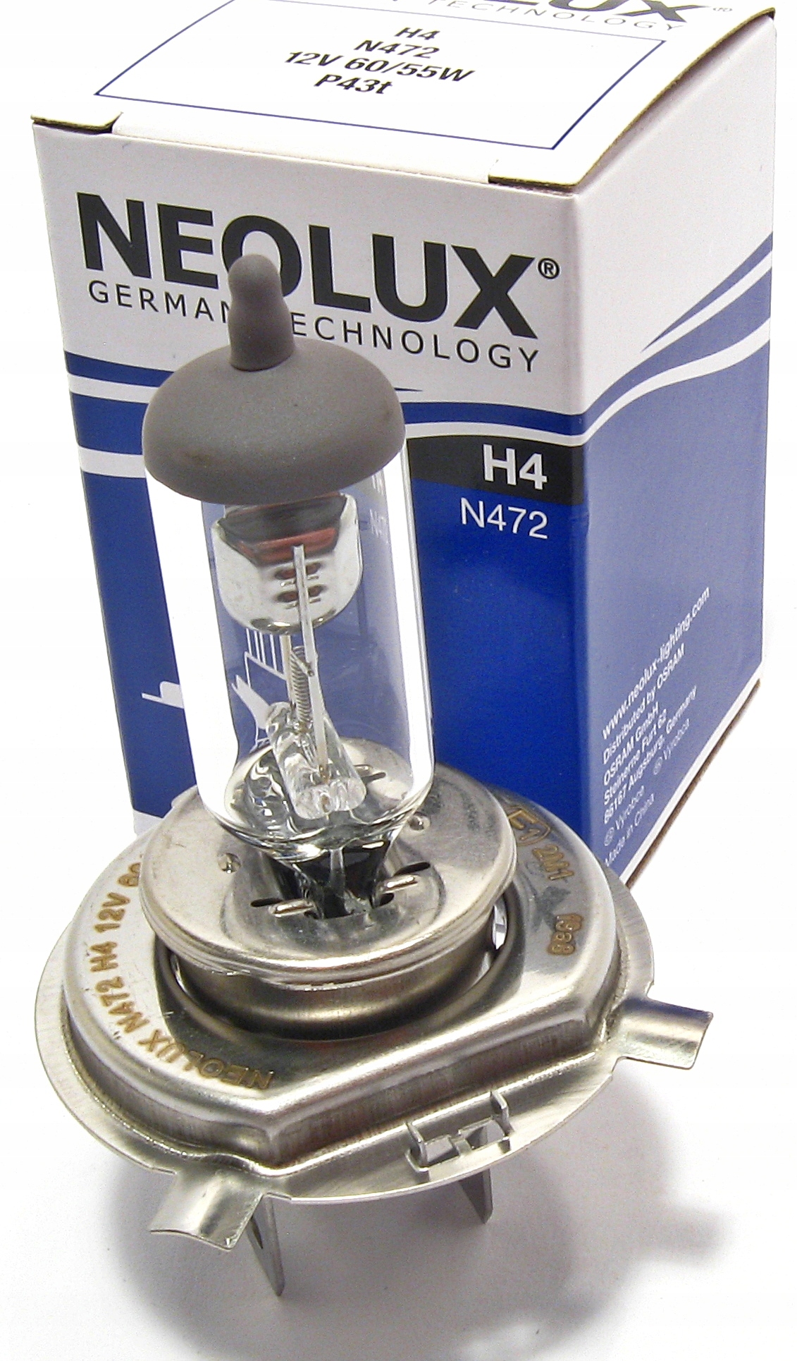 

Żarówka H4 Neolux by Osram 12V 60/55W P43t