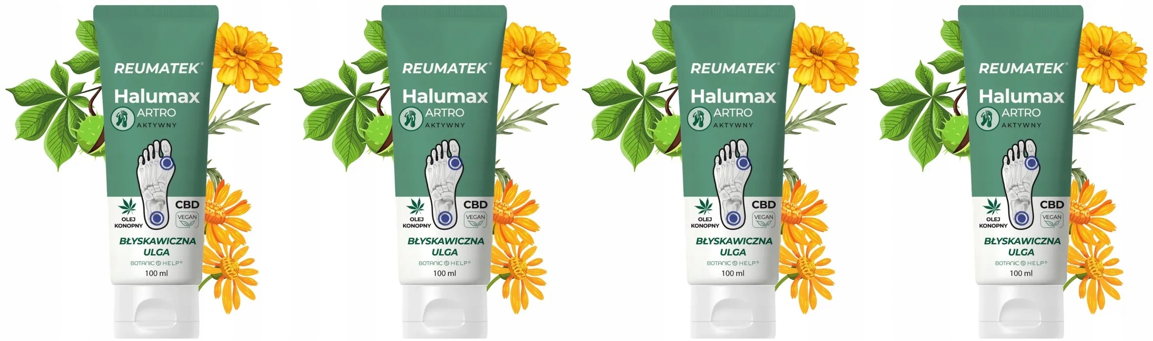 Reumatek Halumax Botanic Help Maść 100 ml