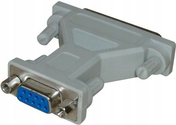 Adapter Gender rs232 RS232 25 - 9 pin męski żeński