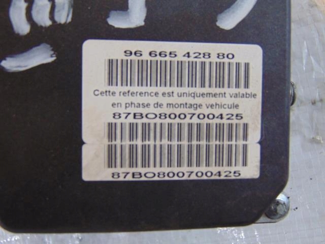 насос ABS CITROEN C3 PICASSO 9681847780