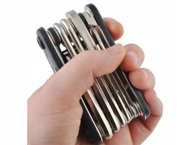 ZESTAW KLUCZY ROWEROWYCH ROWERU IMBUS KLUCZ 16w1 UNIWERSALNE MULTITOOL Przeznaczenie wielofunkcyjne