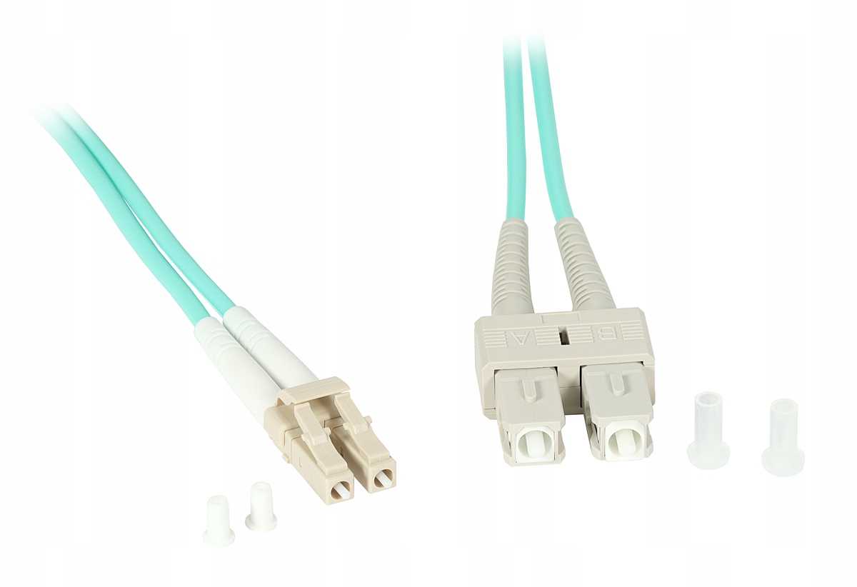 Patchcord wielomodowy 2xSC-2xLC duplex OM3 3m