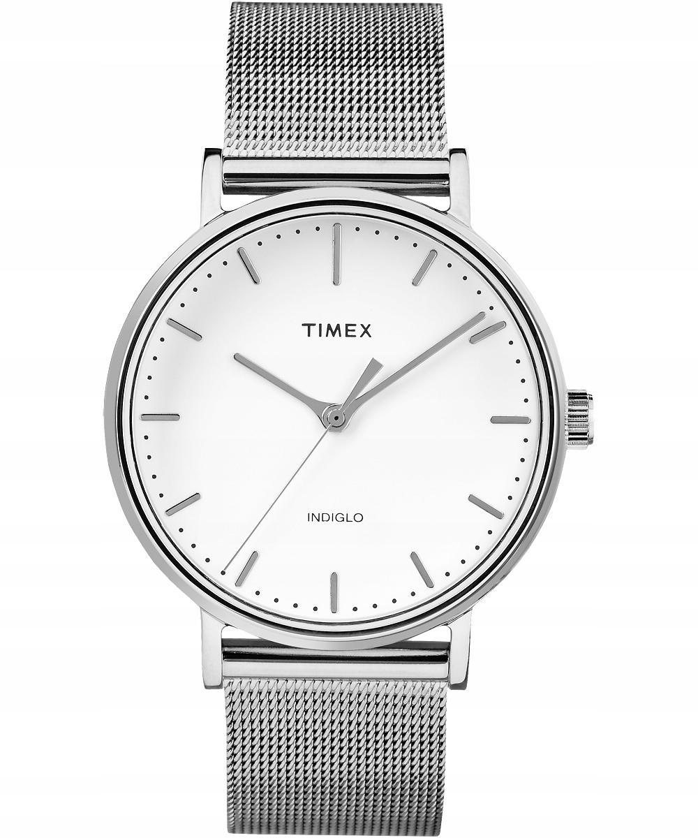Promocja Zegarek damski Timex Fairfield TW2R26600 srebrny wyprzedaż przecena