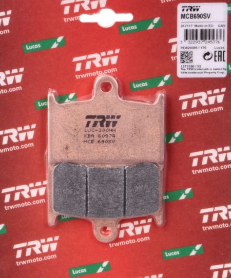 KLOCKI HAM PRZOD TRW LUCAS SUZUKI RF900 R 94 97