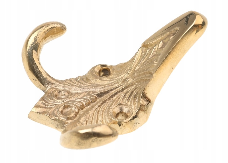 

Wieszak 3 Haki Z Mosiądzu Zawieszka Retro Mosiężny