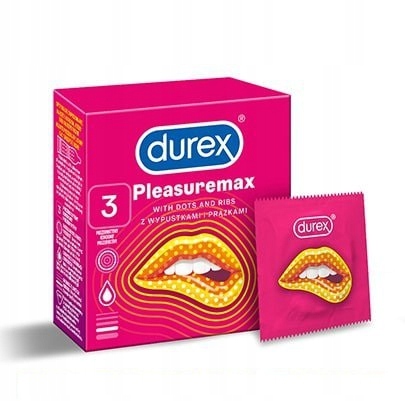 

Durex prezerwatywy Pleasuremax 3 szt