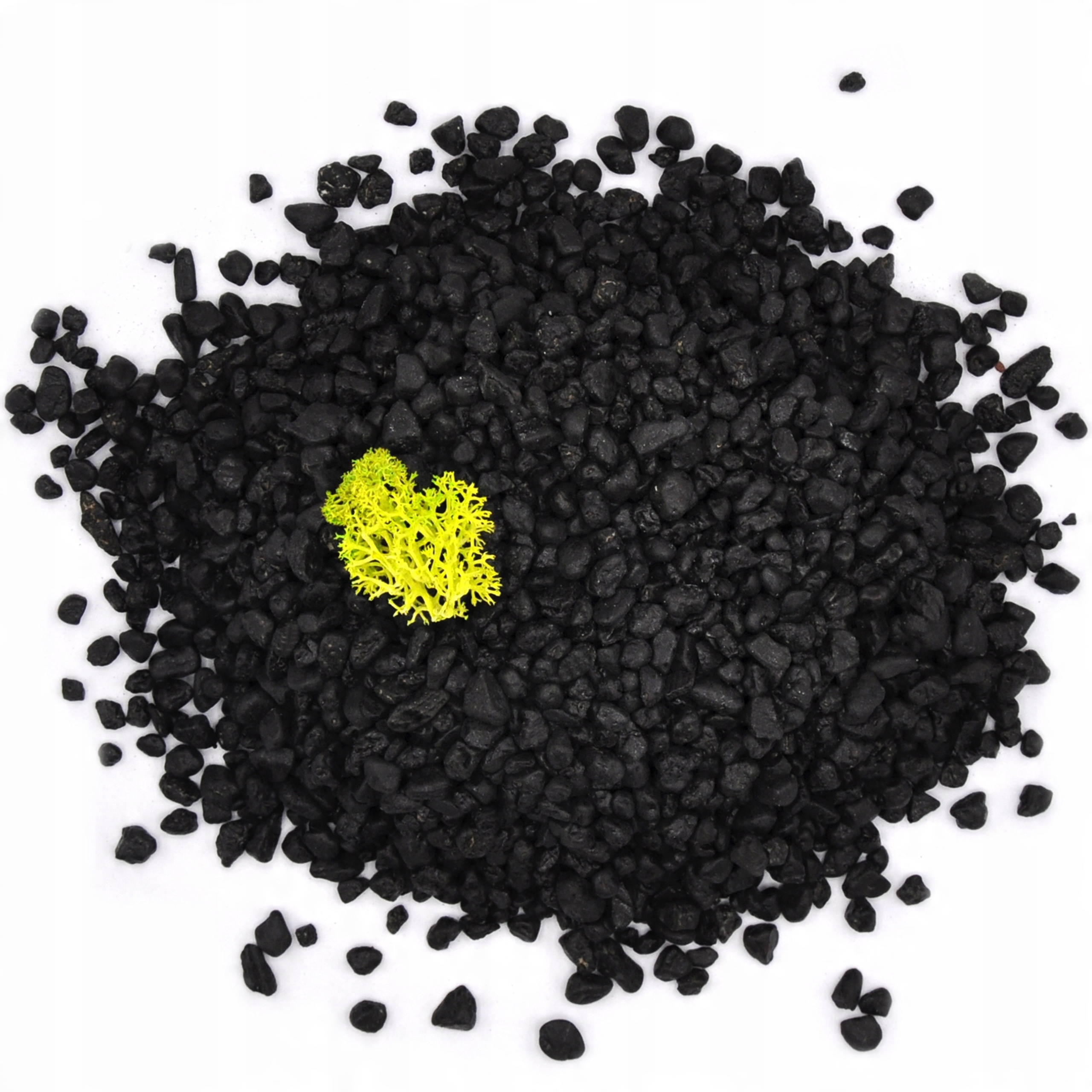 

Czarny Żwirek Grys Las W Szkle Dekoracja 1KG
