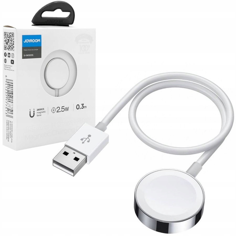 

Kabel Przewód Usb Magnetyczny 0.3m do Apple Watch