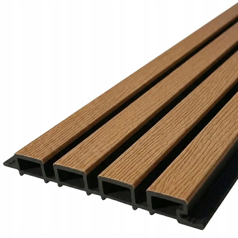 DESKA ELEWACYJNA LAMELE KOMPOZYTOWE ZEWNĘTRZNE WPC CO-EXTRUSION TEAK 2,9M