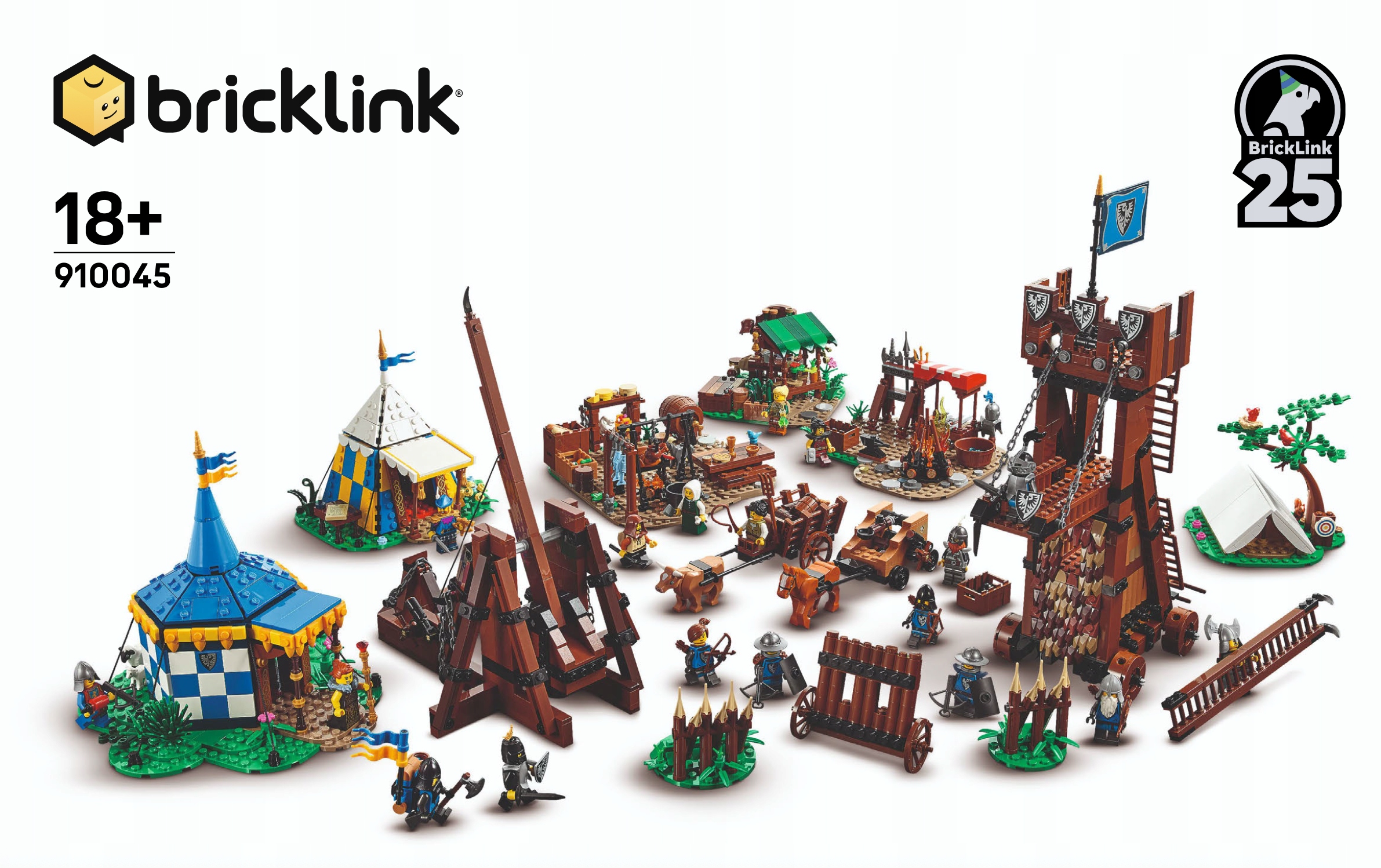Lego Bricklink Designer Program 910045 Bitevní tábor