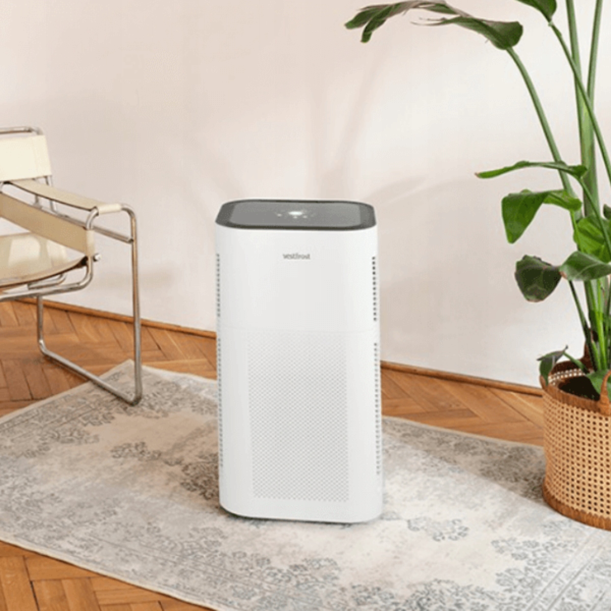 Vestfrost vpa1s70wh oczyszczacz, jonizator, wi-fi Filtry HEPA jonizacyjny lampa UV węglowy wstępny