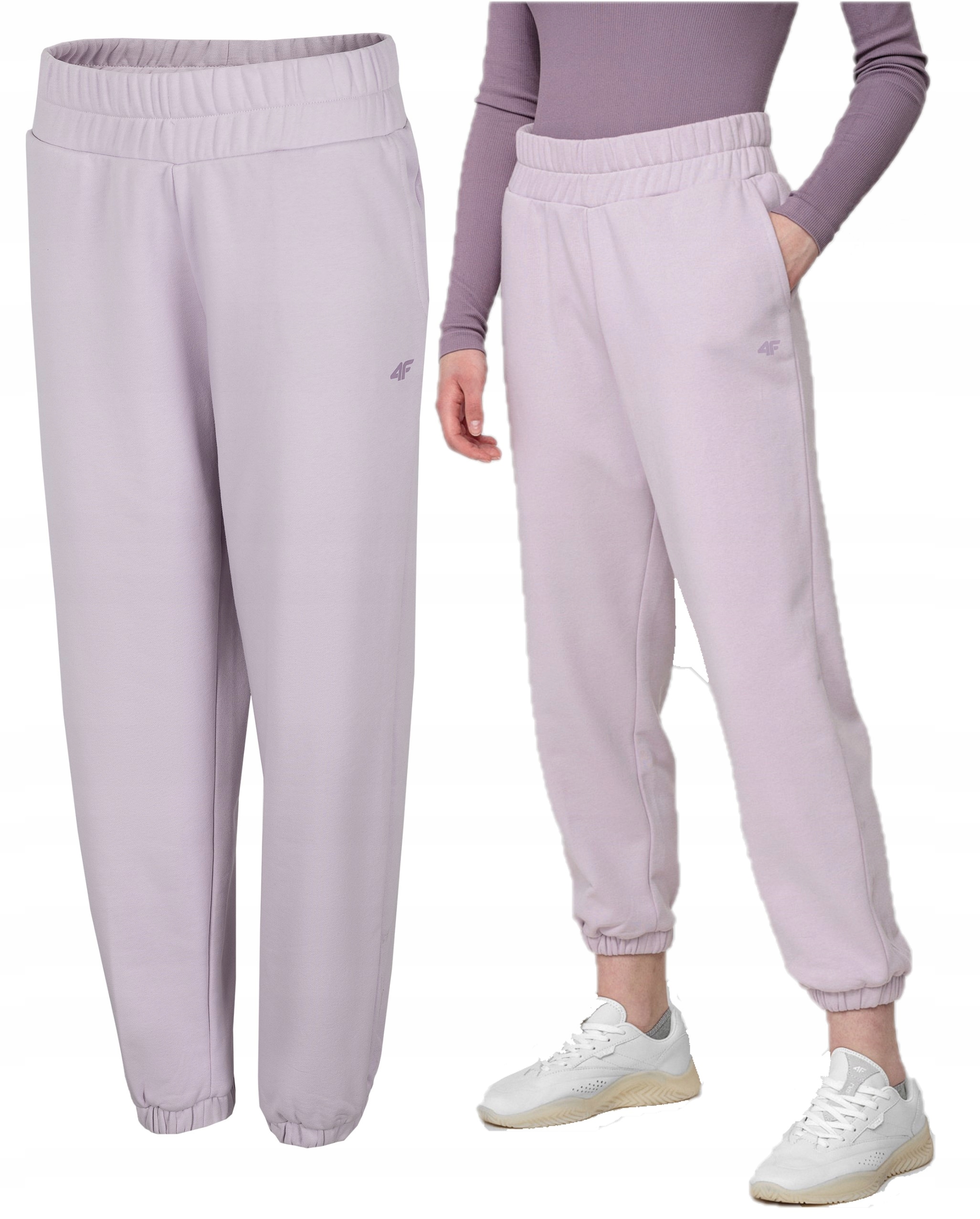 

Spodnie Dresowe 4F Joggery Damskie SPDD013 Xs