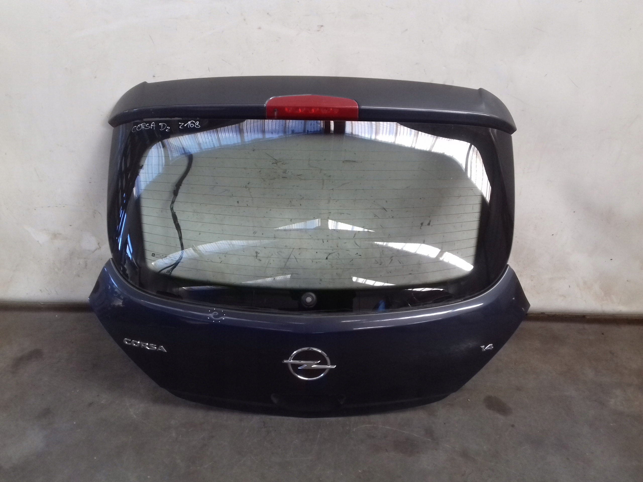 trunk door Z168 Opel Corsa D