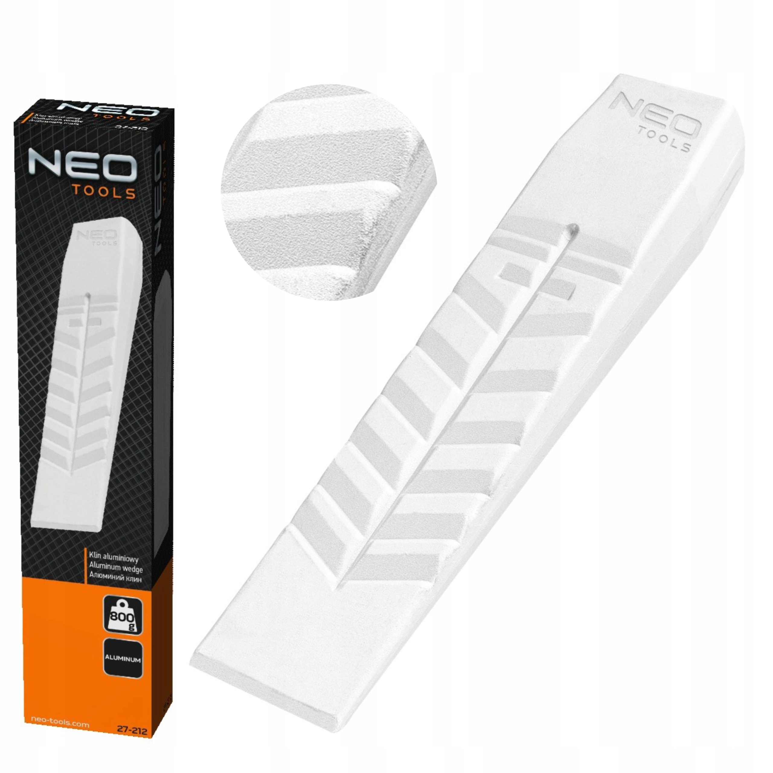 

Neo Klin Aluminiowy 800 G Do Rozłupywania Drewna
