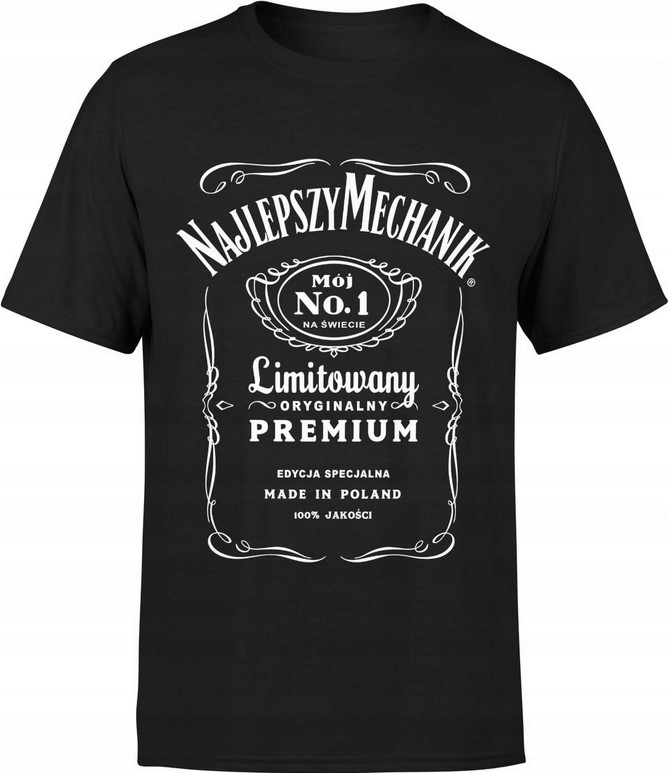 KOSZULKA MĘSKA NAJLEPSZY MECHANIK PREZENT HIT 3XL
