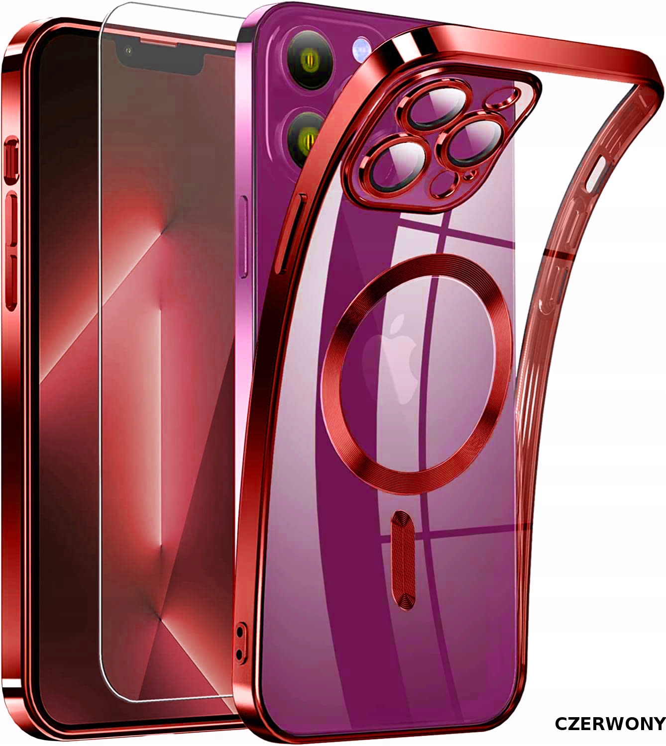 ETUI MAGNETYCZNE DO MAGSAFE DO APPLE IPHONE 12 PRO COLOUR CASE +SZKŁO Kod producenta plat04