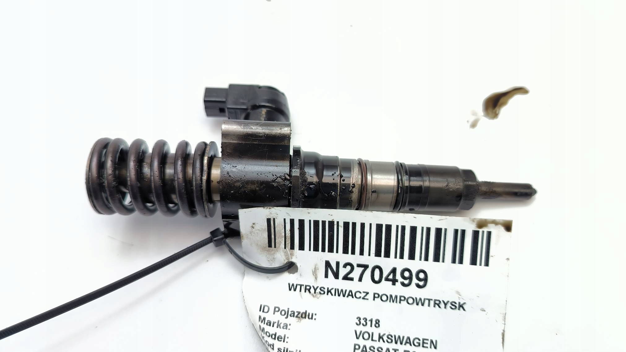 injector nozzle 2.0 TDI VOLKSWAGEN PASSAT B6