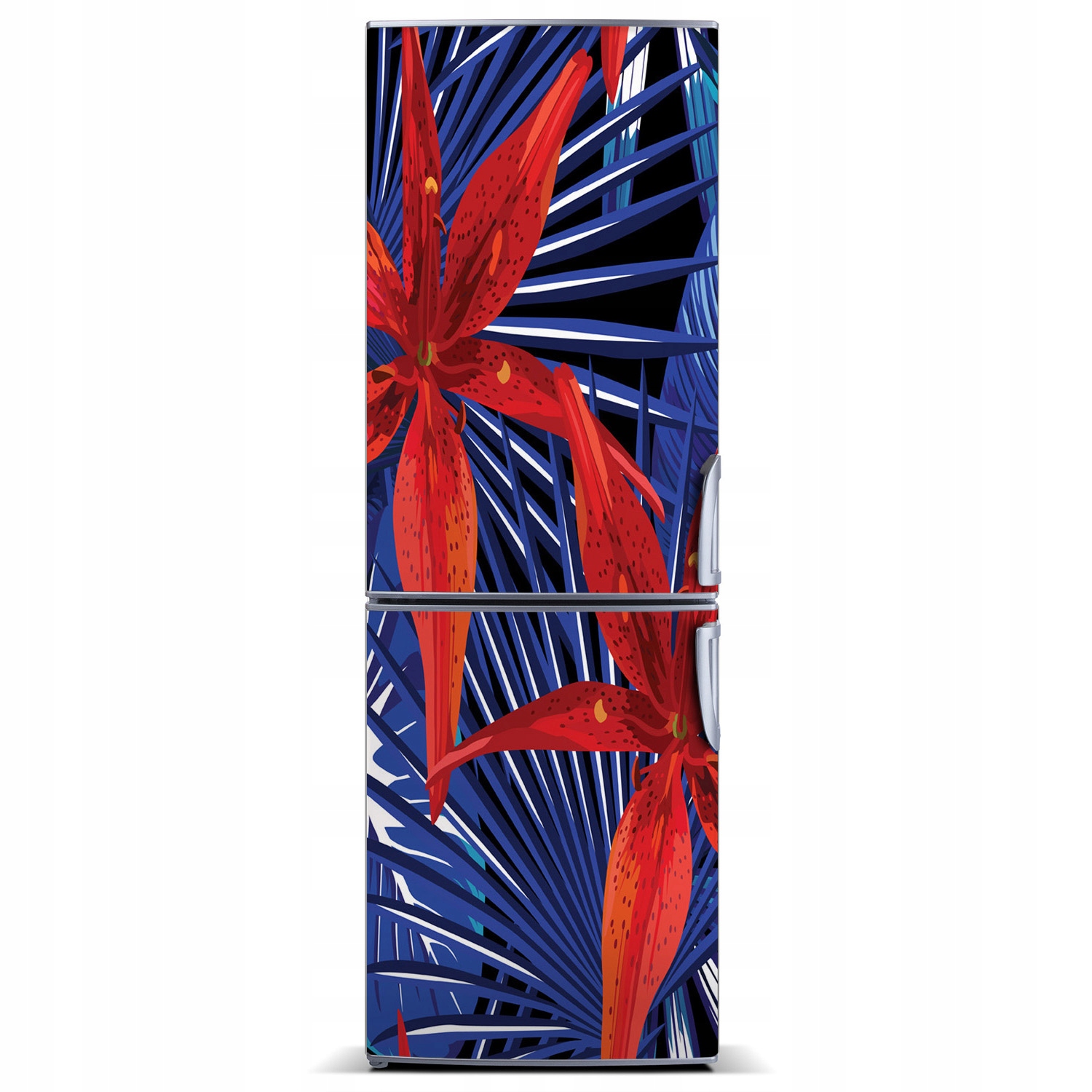 

Magnes Magnes na lodówkę Tropikalne kwiaty 60x180