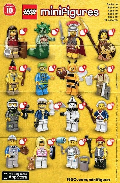 

Lego 71001 Minifigures 10 Instrukcja Spis Nowa
