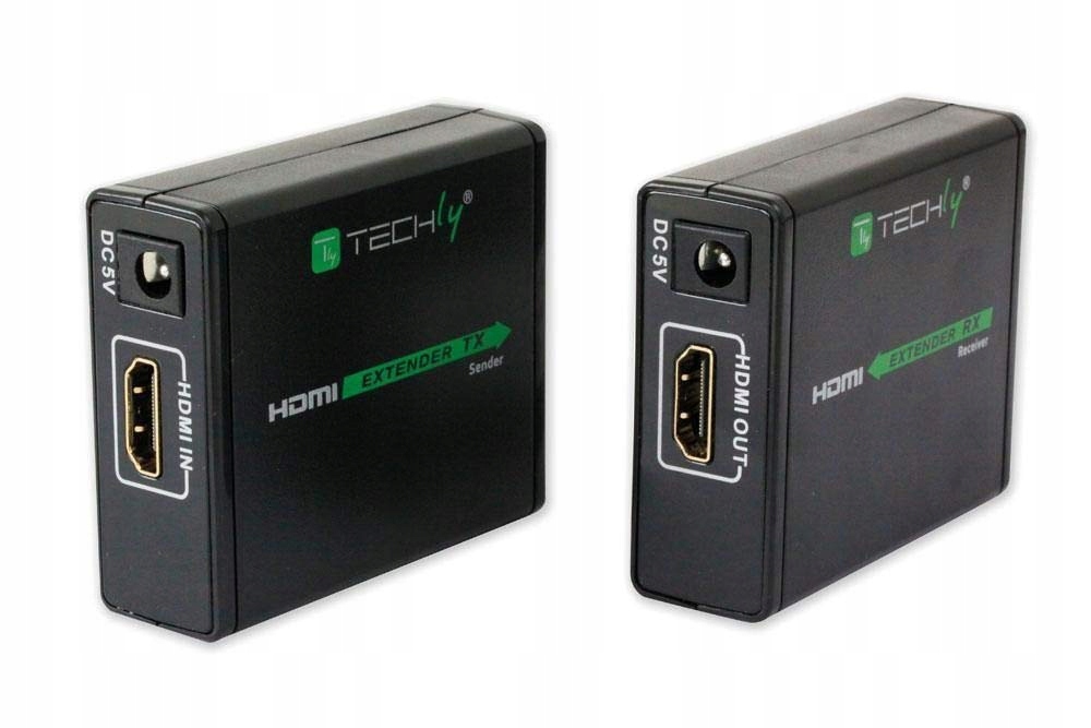 Techly extender hdmi po skrętce rj45 do 60m Kod producenta 309739