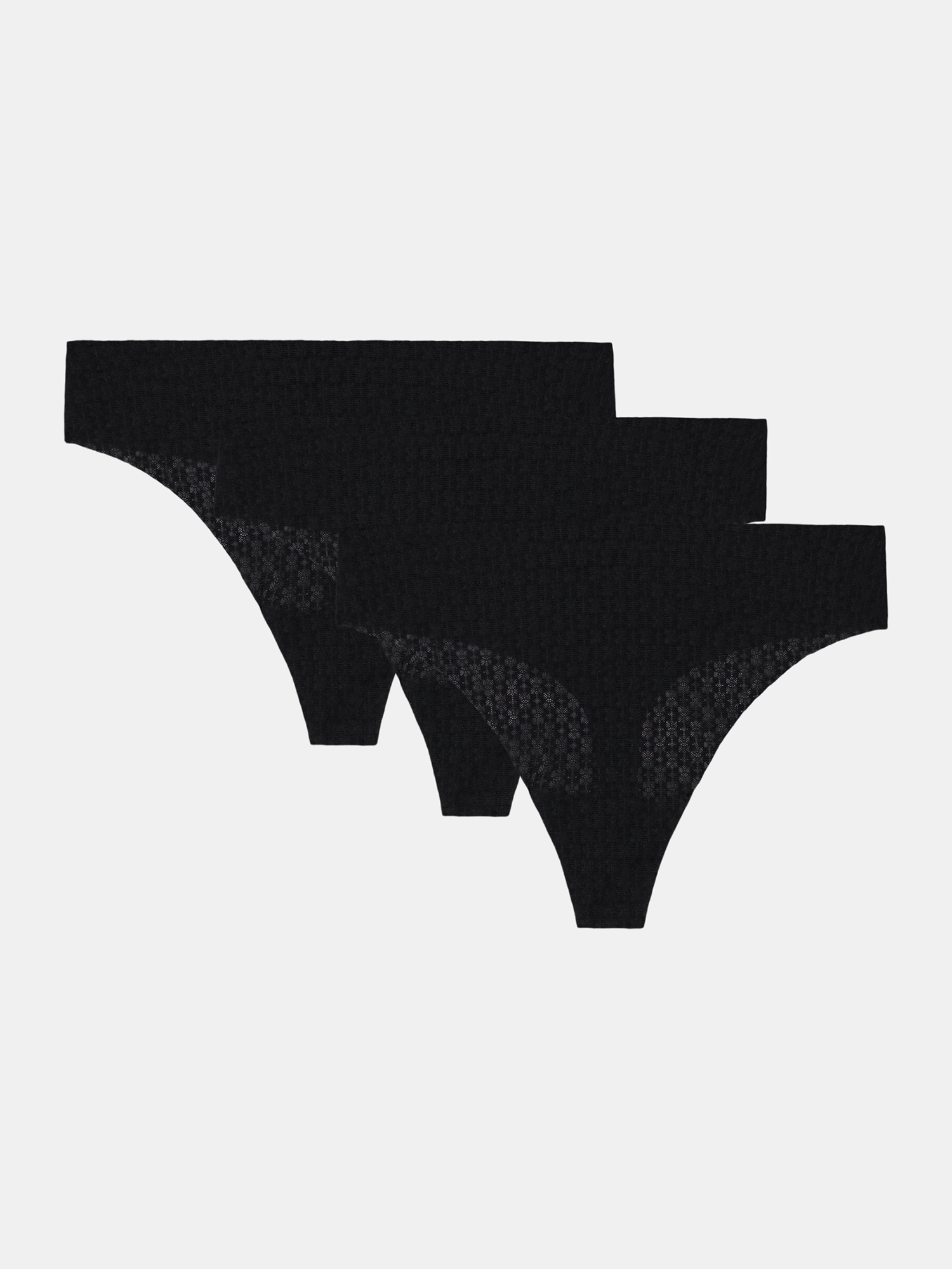 Under Armour Dámské tanga Under Armour Ua Pure Stretch Mesh Thong 3pk