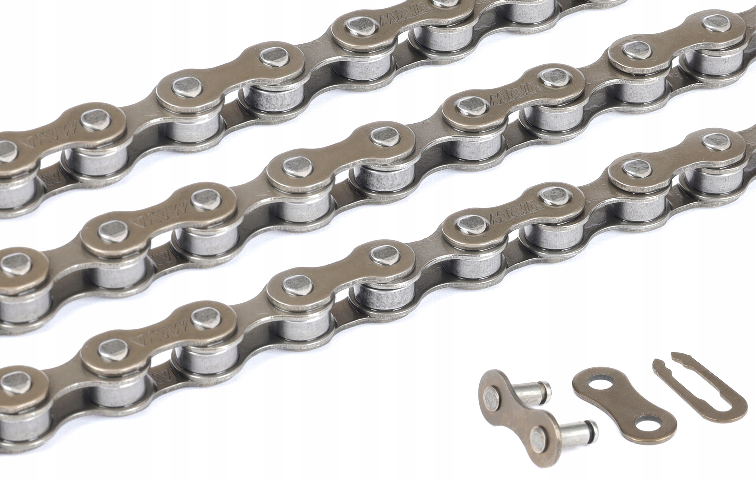 Łańcuch NEXELO MAYA M410 - 1 RZĘDOWY - 112 OGNIW + SPINKA